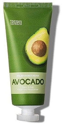 Рельєфний крем для рук з авокадо - Tenzero Relief Hand Cream Avocado — фото N1