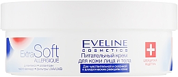 Духи, Парфюмерия, косметика Крем для чувствительной и склонной к аллергическим реакциям кожи - Eveline Cosmetics Extra Soft Allergique 