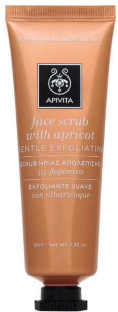 Скраб для обличчя з абрикосою - Apivita Face Scrub With Apricot — фото N1