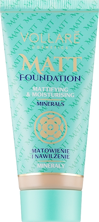 Тональний крем - Vollare Long-Lasting Mattifying Foundation Matt — фото N1