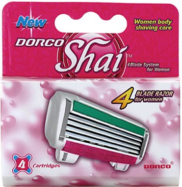 Змінні касети, 4 шт - Dorco Shai 4 — фото N1