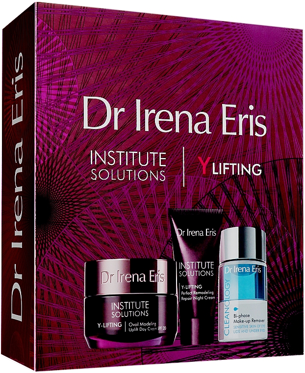 Набор - Dr Irena Eris Y-lifting (f/cr/50ml + f/cr/30ml + mic/wat/50ml)
