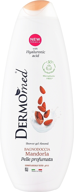 Гель для душу "Мигдаль" - Dermomed Shower Gel Almond — фото N1