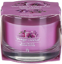 Духи, Парфюмерия, косметика Ароматическая свеча в стакане "Дикая орхидея" - Yankee Candle Wild Orchid (мини)