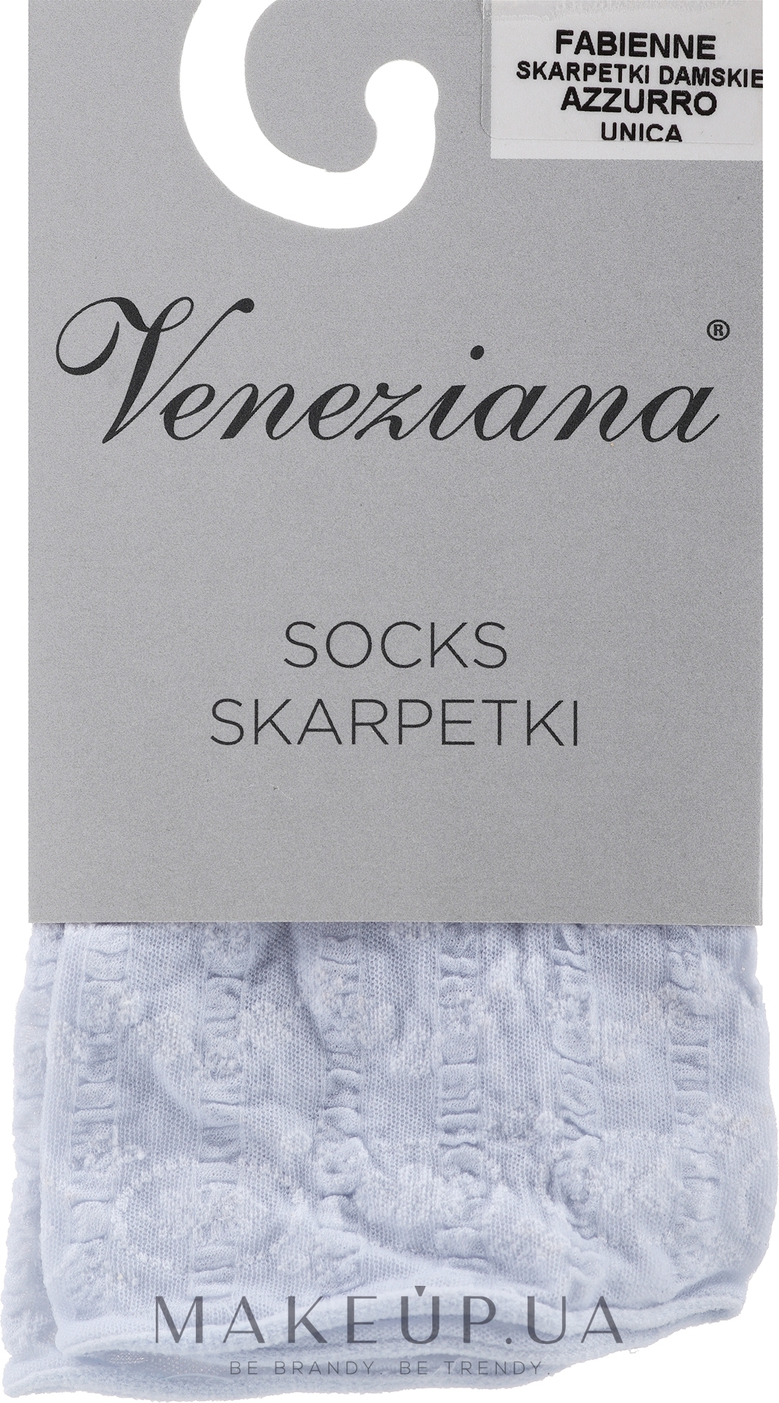 Шкарпетки для жінок "Fabienne", 20 Den, azzurro - Veneziana — фото One Size