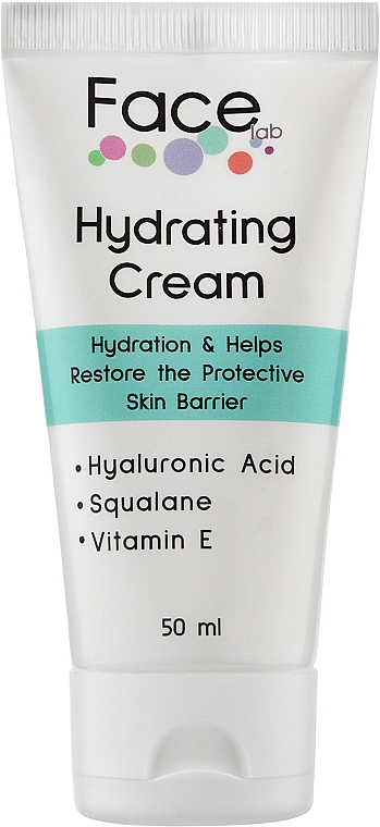 Зволожувальний крем з гіалуроновою кислотою й скваланом - Face Lab Hydrating Cream
