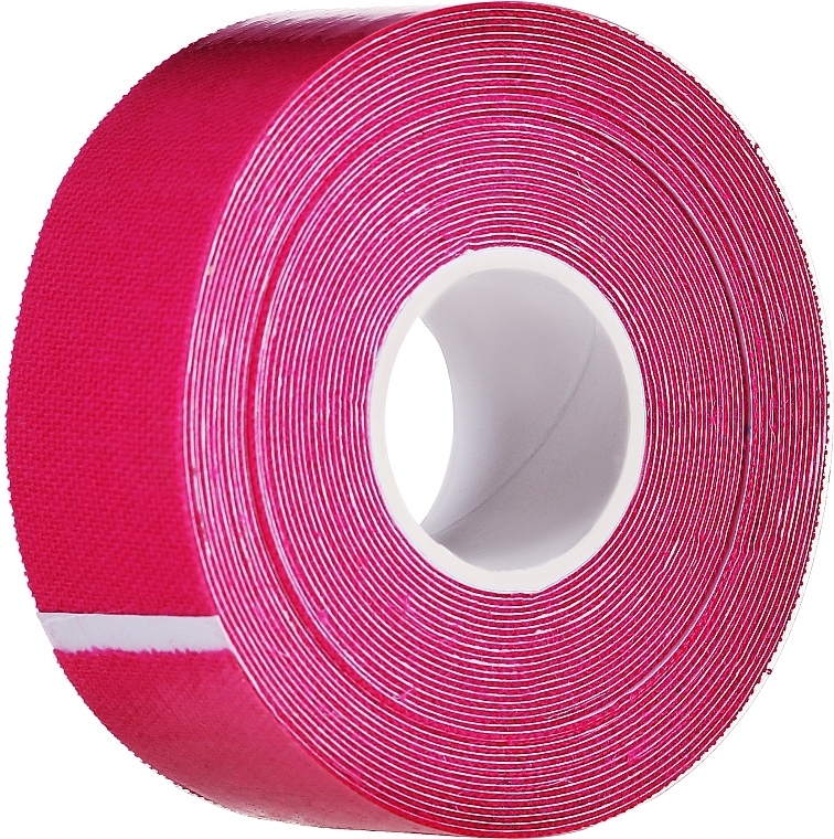 Ліфтинг-тейп для обличчя та зони навколо очей, 2.5 х 500 см, рожевий - Lewer — фото N1