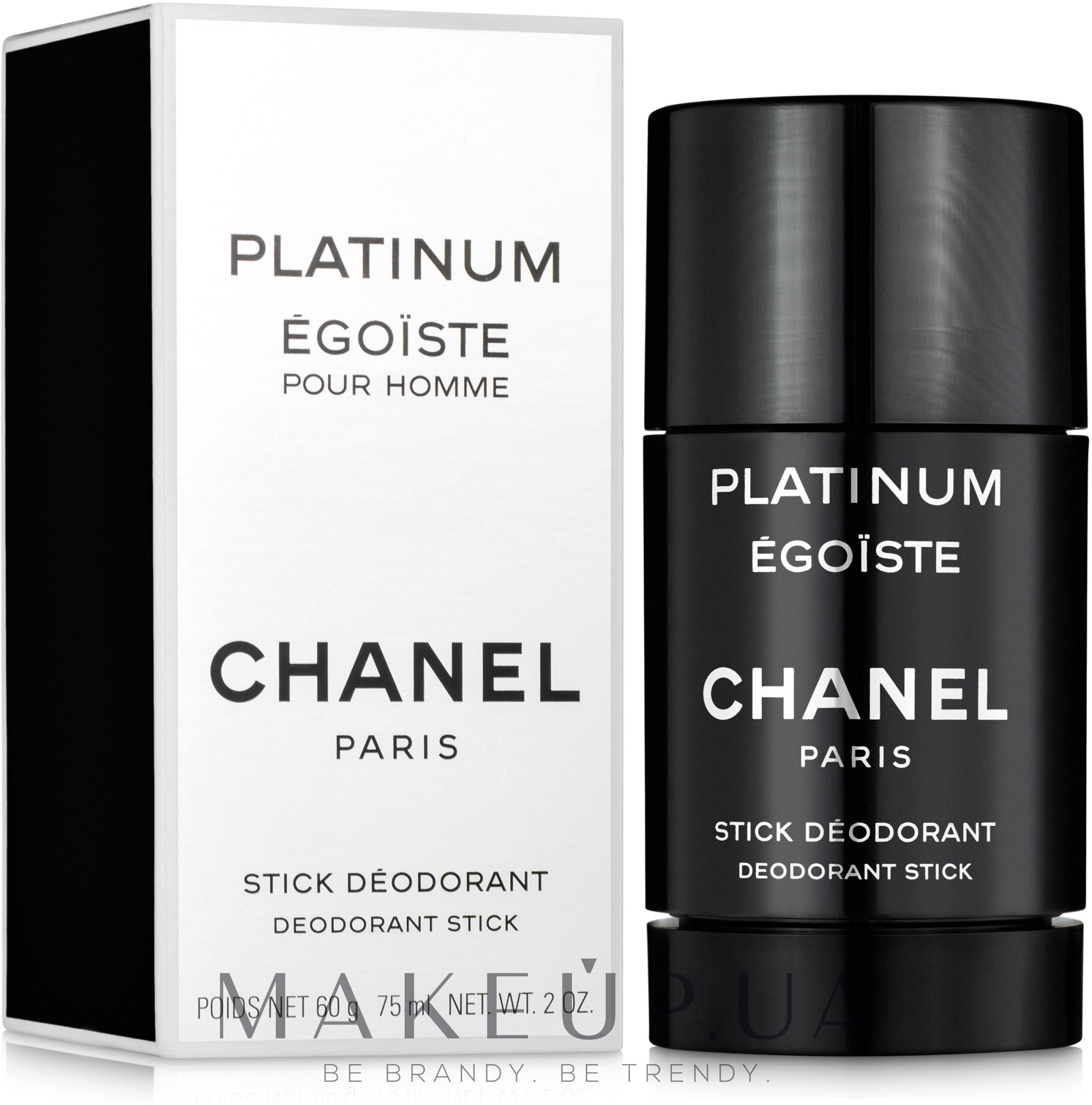 Chanel Egoiste Platinum - Дезодорант стик: купить по лучшей цене в Украине  | Makeup.ua