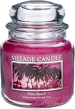 Духи, Парфюмерия, косметика Ароматическая свеча в банке - Village Candle Palm Beach