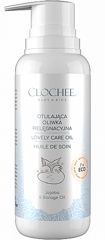 Олія для догляду за тілом з жожоба й вітаміном Е - Clochee Baby&Kids — фото N1