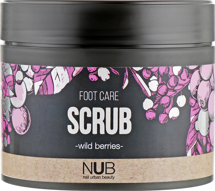 Скраб для ног - NUB Foot Care Scrub Wild Berries — фото N2