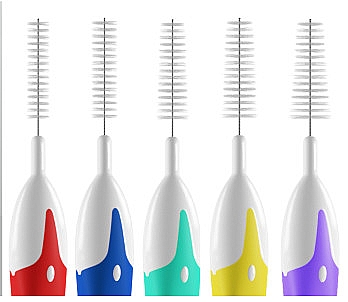 Щетки для межзубных промежутков, 0,6-1,2 мм - Symbioral Interdental Brush ISO MIX — фото N2