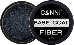 Духи, Парфюмерия, косметика База для гель-лака с армирующими волокнами - Canni Fiber Base Coat