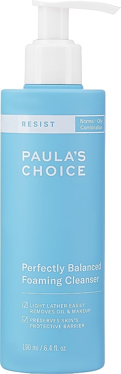 Мягкое ежедневное очищающее средство - Paula's Choice Perfectly Balanced Foaming Cleanser — фото N1