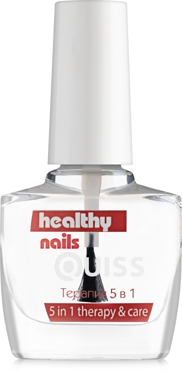 Терапия 5 в 1 - Quiss Healthy Nails №3 Therapy & Care