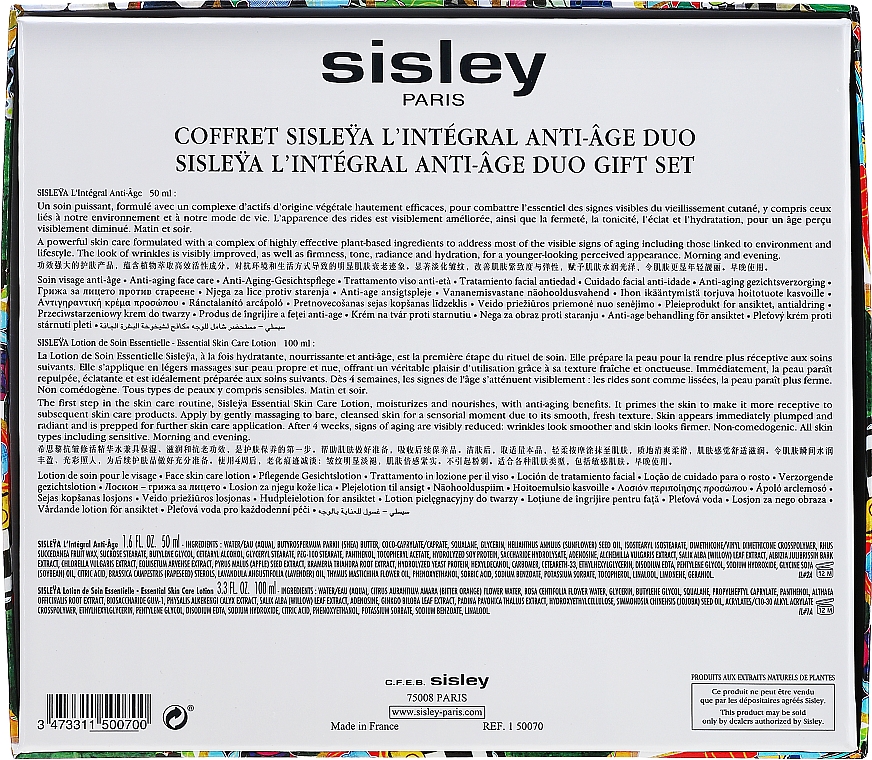 Набор - Sisley The Integral Anti-Age Duo ((f/cr/50ml + lot/100ml) — фото N3