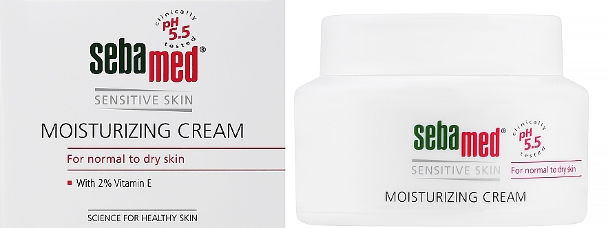 Увлажняющий крем - Sebamed Moisturing Face Cream Sensitive Skin — фото N2