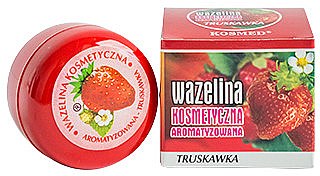 Вазелін для губ "Полуниця" - Kosmed Flavored Jelly Strawberry — фото N1