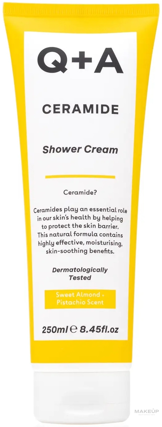 Крем для душа с керамидами - Q+A Ceramide Shower Cream — фото 250ml