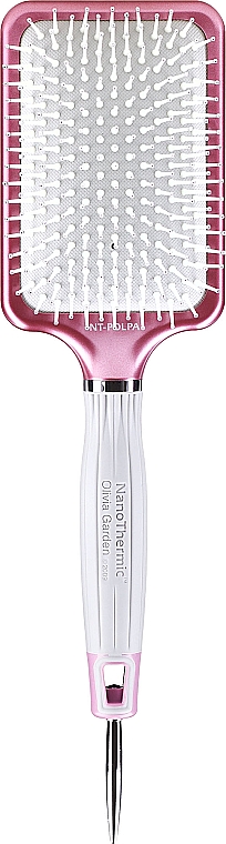 Щітка для волосся, рожева - Nano Thermic Pink Brush — фото N1