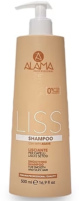 Шампунь для волос с экстрактом агавы - Alama Liss Shampoo — фото N1