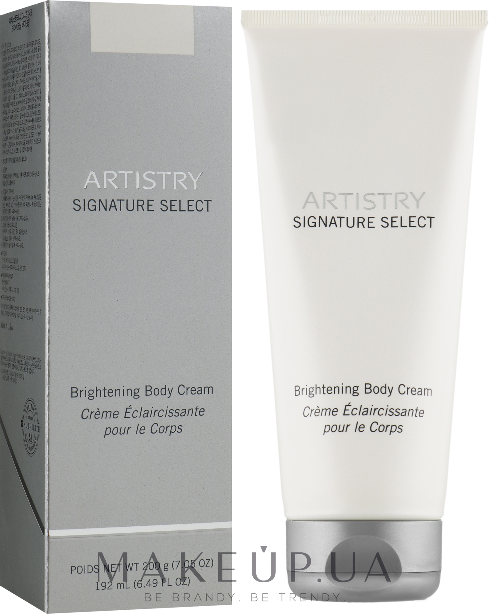Крем для тела с осветляющим эффектом - Amway Artistry Signature Select Brightening Body Cream — фото 200g
