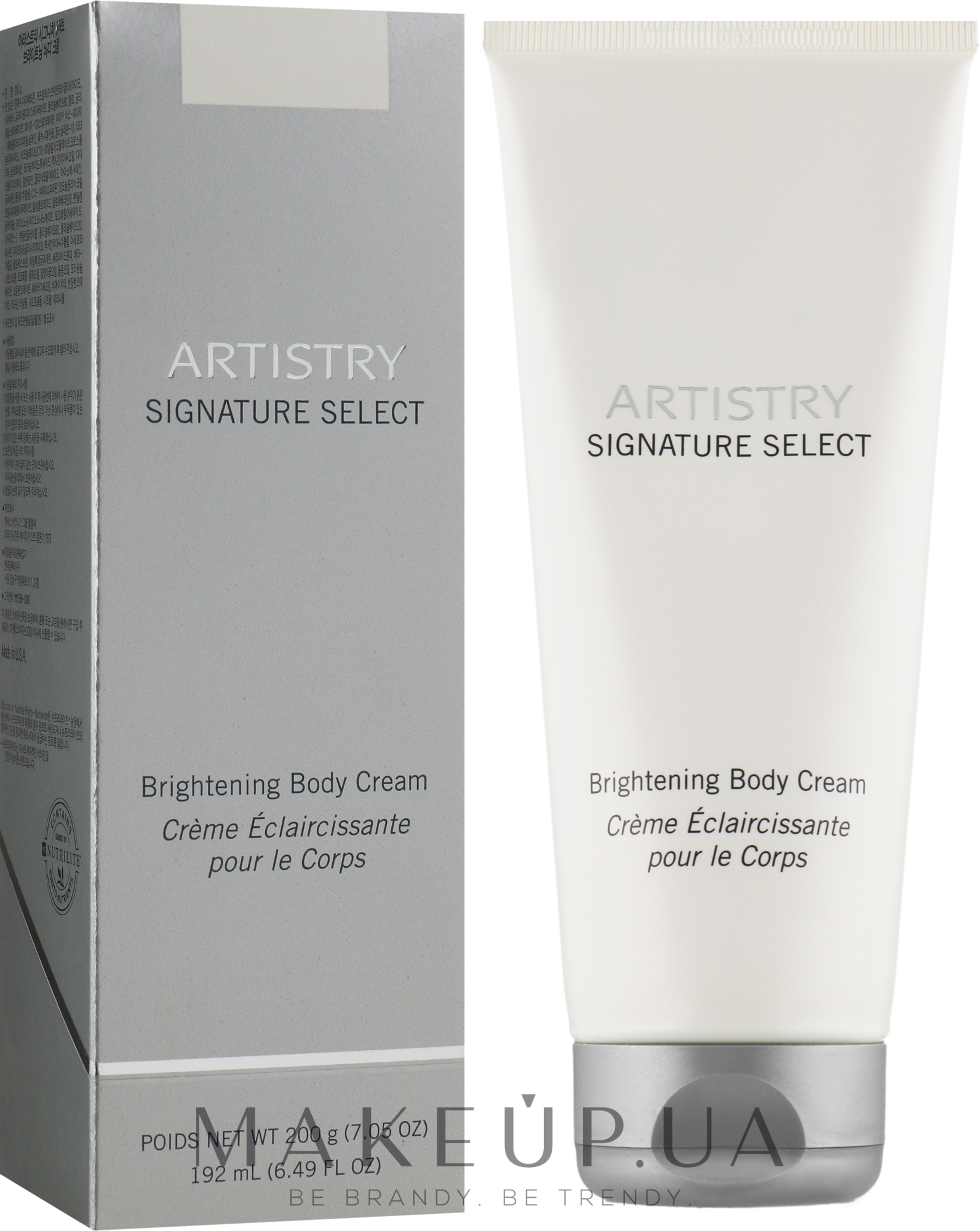 Крем для тіла з освітлювальним ефектом - Amway Artistry Signature Select Brightening Body Cream — фото 200g