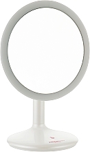 Парфумерія, косметика Світлодіодне косметичне дзеркало, біле - TouchBeauty