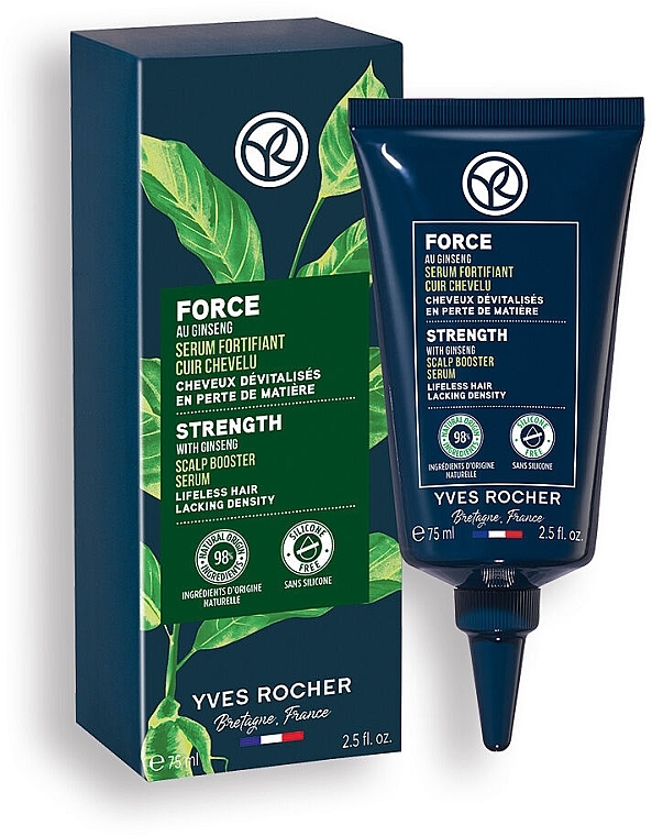 Сыворотка для волос и кожи головы - Yves Rocher Strenght Scalp Boost Serum — фото N1