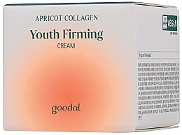 Парфумерія, косметика Омолоджувальний крем для обличчя з абрикосовим колагеном - Goodal Apricot Collagen Youth Firming Cream