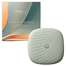 Парфумерія, косметика Кремова тональна основа - Kiko Milano Create Your Balance Soft Touch Compact Foundation