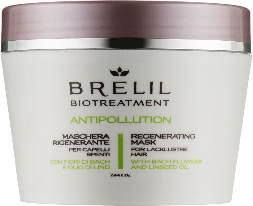 Регенерувальна маска - Brelil Bio Treatment Antipollution Regenerating Mask — фото N1