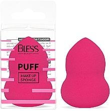Спонж грушоподібний, рожевий- Bless Beauty PUFF Make Up Sponge — фото N1