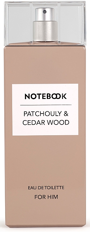 Notebook Fragrances Patchouly & Cedar Wood - Туалетна вода — фото N1