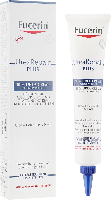Интенсивно увлажняющий крем для сухой кожи - Eucerin UreaRepair Plus 30% Urea Creme