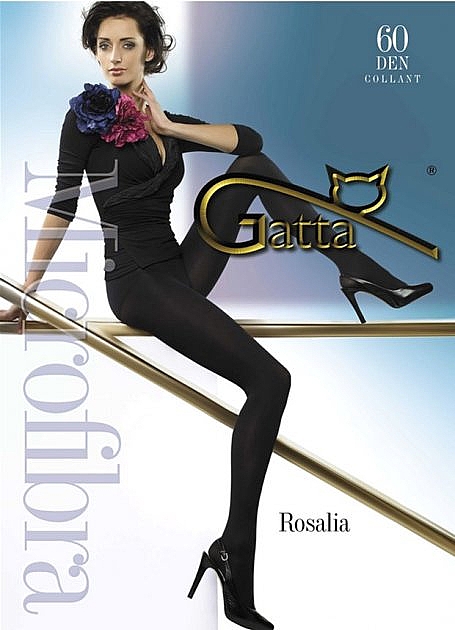 Колготки "Rosalia" 60 Den, nero - Gatta — фото N1