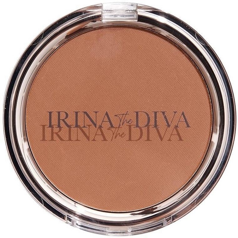Бронзувальна пудра для обличчя - Irina The Diva No Filter Matte Bronzing Powder — фото N1
