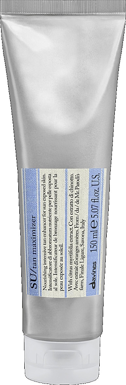 Питательный интенсивный усилитель загара - Davines SU Tan Maximizer Cream — фото N1