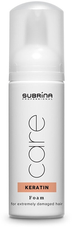 Кератиновая пена для волос - Subrina Professional Care Keratin Foam — фото N1