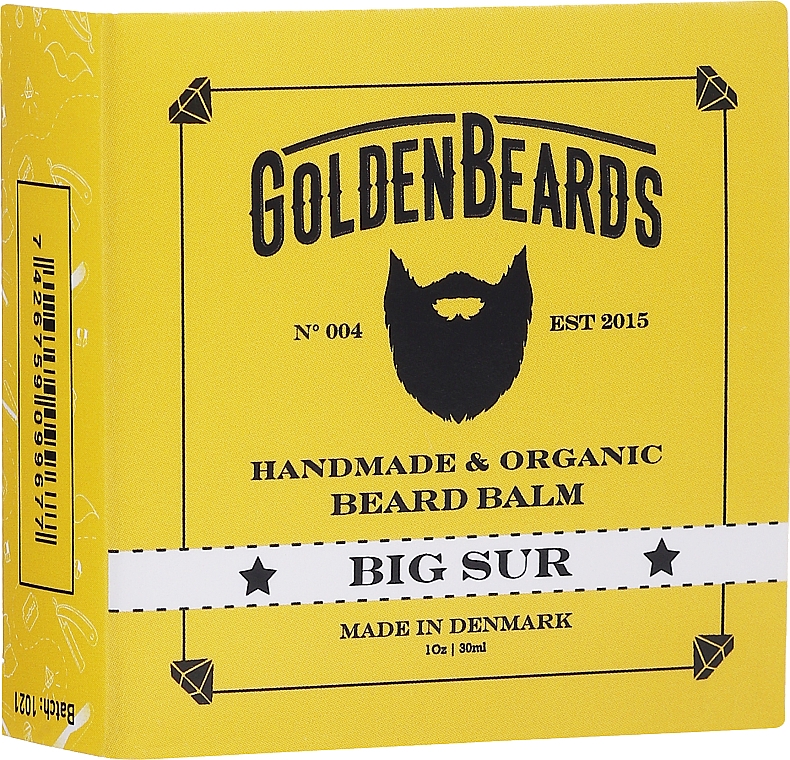 Бальзам для бороды "Big Sur" - Golden Beards Beard Balm — фото N1