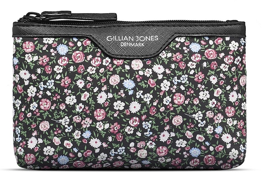 Косметичка - Gillian Jones Urban Travel Makeup Bag Multi Flower — фото N1