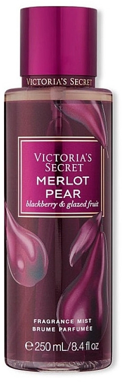 Парфумований спрей для тіла - Victoria's Secret Merlot Pear Fragrance Mist — фото N1