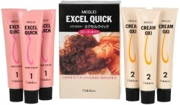 Духи, Парфюмерия, косметика Набор - Moltobene Meglio Excel Quick N-3 (hair color/3x60g + cream oxi/3x60g)