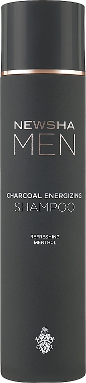 Зволожувальний шампунь для щоденного застосування - Newsha Men Charcoal Energizing Shampoo — фото N2