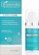 УЦЕНКА Легкий гидрокрем с гиалуроновой кислотой - Bielenda Professional SupremeLab Hyalu Minerals Light Hydro-Cream With Hyaluronic Acid * — фото N2