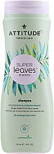 Шампунь для сухих волос - Attitude Shampoo Nourishing & Strengthening Grape Seed Oil & Olive Leaves — фото N1