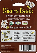 Набір бальзамів для губ "Кокосовий" - Sierra Bees (lip/balm/4x4,25g) — фото N2