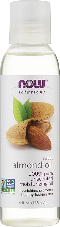 Масло сладкого миндаля - Now Foods Solutions Sweet Almond Oil — фото N1