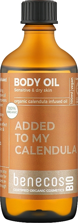 Масло для тела "Календула" - Benecos BIO Added To My Calendula Calendula Infused Body Oil — фото N1