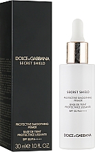 Розгладжувальний захисний праймер - Dolce & Gabbana Secret Shield Protective Smoothing Primer SPF50 PA++++ — фото N1